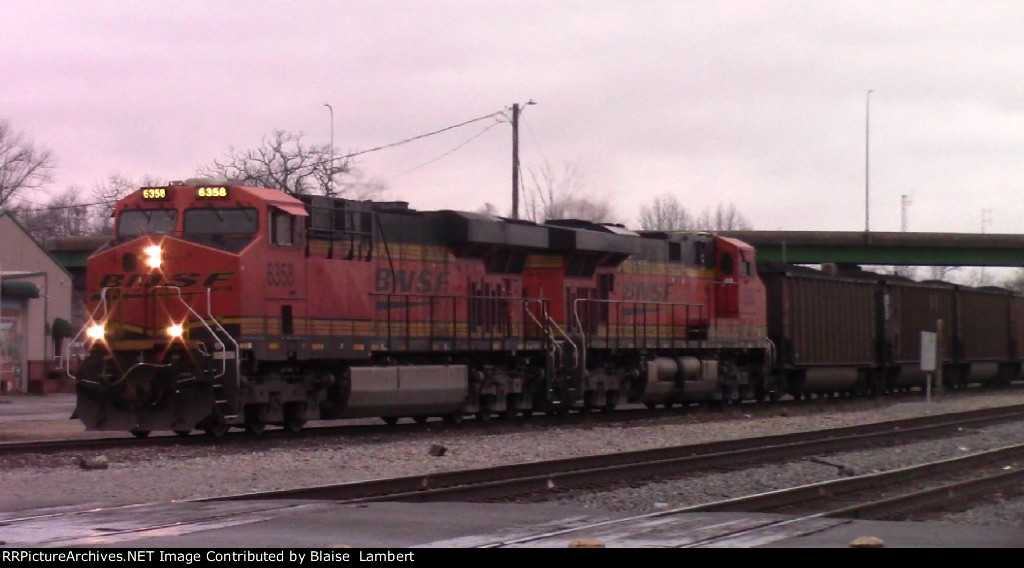 BNSF coal train